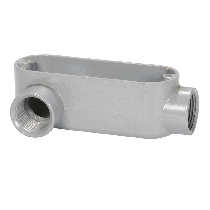 SEPCO LRA Series Type LR Conduit Outlet Body, Copper-Free Die-Cast Aluminum