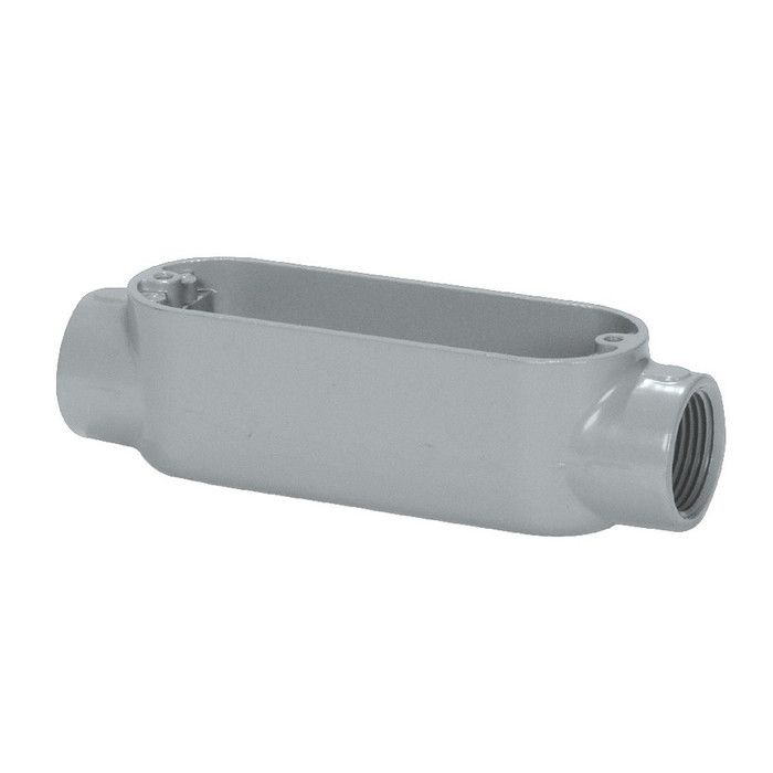 SEPCO C2A In-Line Type C Conduit Outlet Body, Copper-Free Aluminum