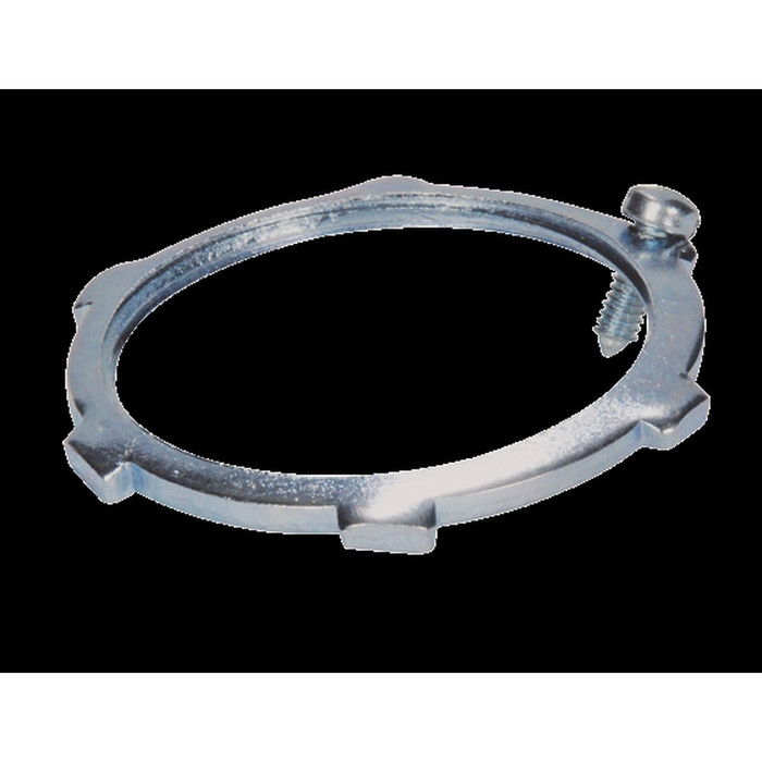 SEPCO GL74 Series Threaded Grounding Locknut, Zinc-Plated Steel