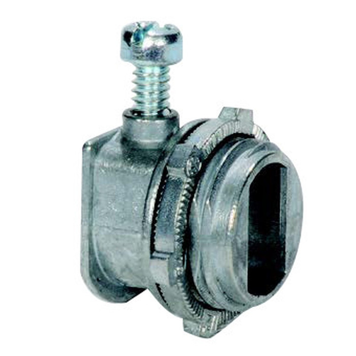 SEPCO C22 Die Cast Zinc 3/8-Inch Set Screw Straight Connector