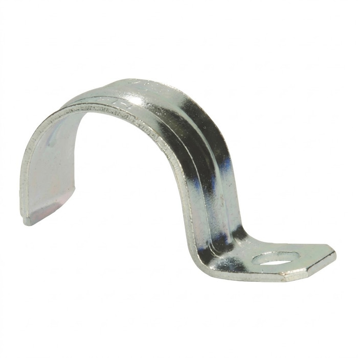SEPCO 134S 1-Inch Zinc-Plated Steel 1-Hole Click-On Conduit Strap