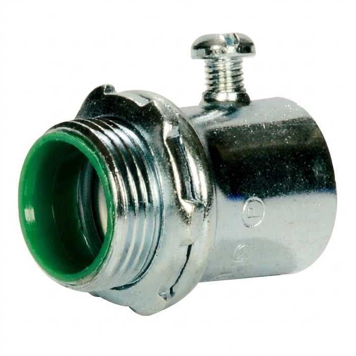 SEPCO S4070 Zinc-Plated Steel Conduit Connector, 1-1/2-Inch