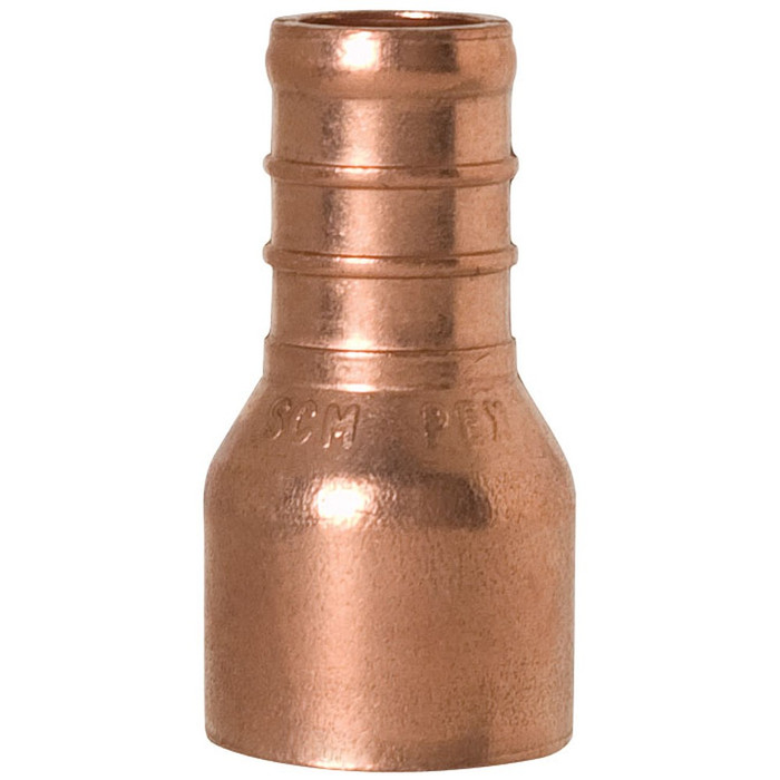 Sioux Chief 644X Series FSWT x PEX Barb Transition Adapter, Copper-to-PEX Fitting