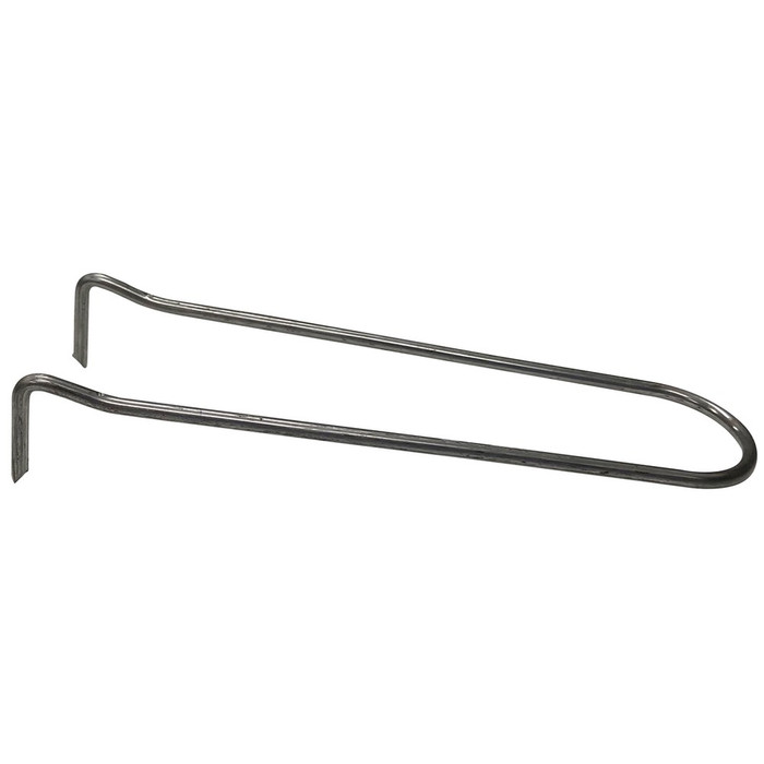 Sioux Chief 50626 Plain Uncoated Bulk-Pack Pipe Hook, 1/2" x 6" to 1" x 6"