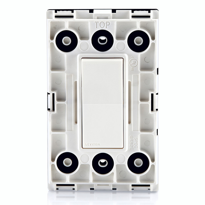 Leviton W5601-2W Single-Pole 15A Wall Switch