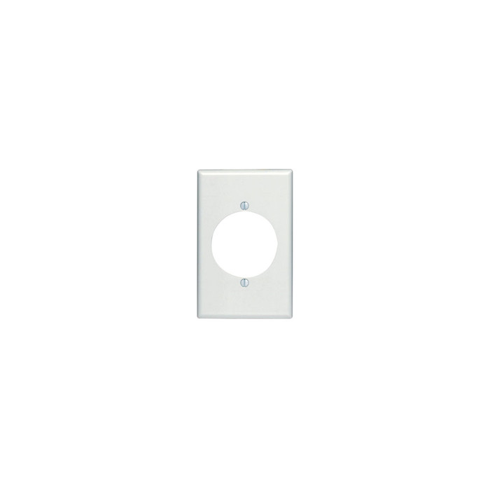 Leviton 80528-W 1-Gang Wallplate Cover, Pack of 100