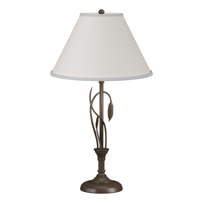 Hubbardton Forge HUB-266760 Forged Leaves and Vase Table Lamp