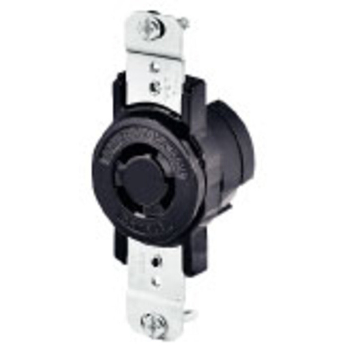 Bryant 3330 Series Locking Single Receptacle, 3-Pole 3-Wire, 30A 250V