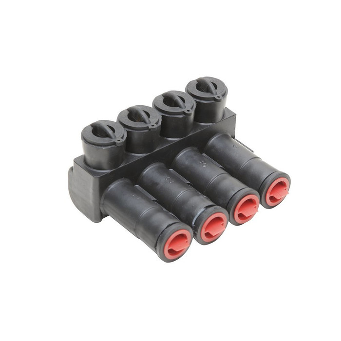 Burndy BIBS3503DB Direct Burial Submersible Multi-Tap Connector, 3-Conductor Al/Cu