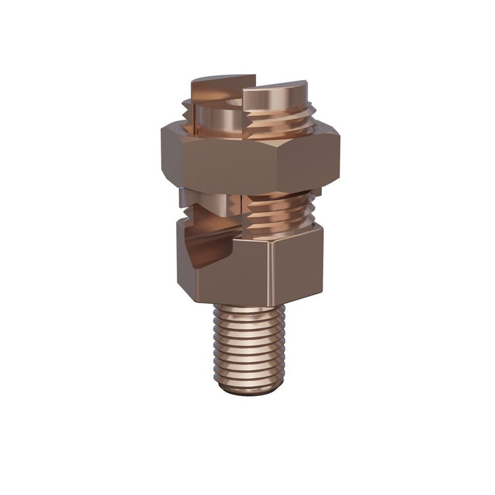 Burndy KC26 SERVIT POST Mechanical Connector, Cable to Flat, 1/2" Stud