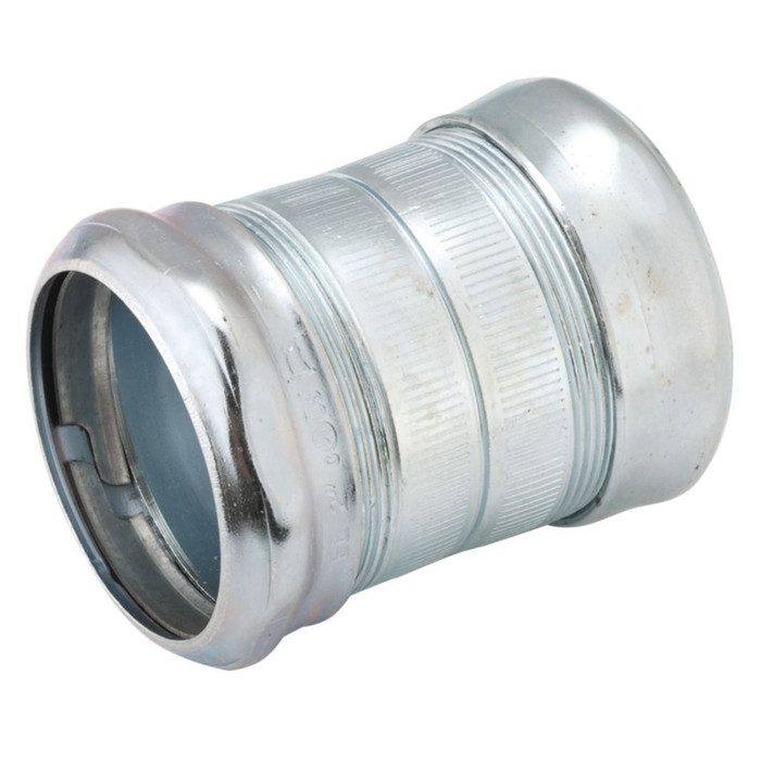 RACO 2950 EMT Steel Compression Coupling, 2-1/2 in, Pack of 100