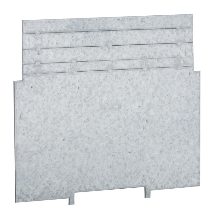 RACO 707RAC Low Voltage Box Partition, Steel, 4 in. Square, for 2-1/8 in. Deep Boxes