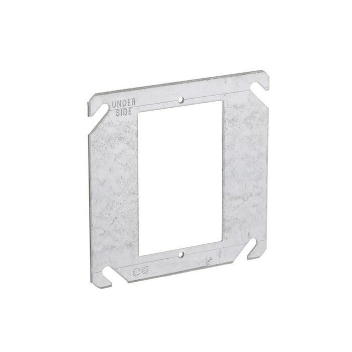 RACO 787 4 in. Square Single-Device Flat Cover, cULus Listed