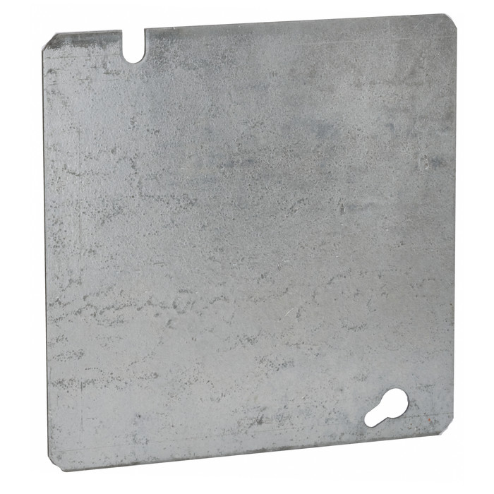 RACO 832 4-11/16 in. Square Flat Blank Cover, cULus Listed