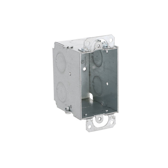 RACO 8500 Gangable Steel Switch Box, 3 in. x 2 in., 2-1/2 in. Deep