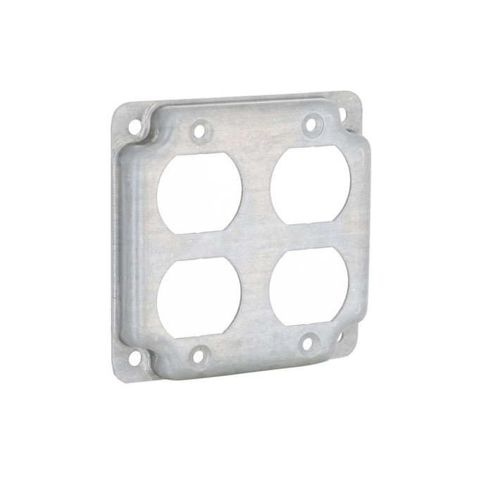 RACO 907C 4 in. Square Exposed Work Duplex Device Cover
