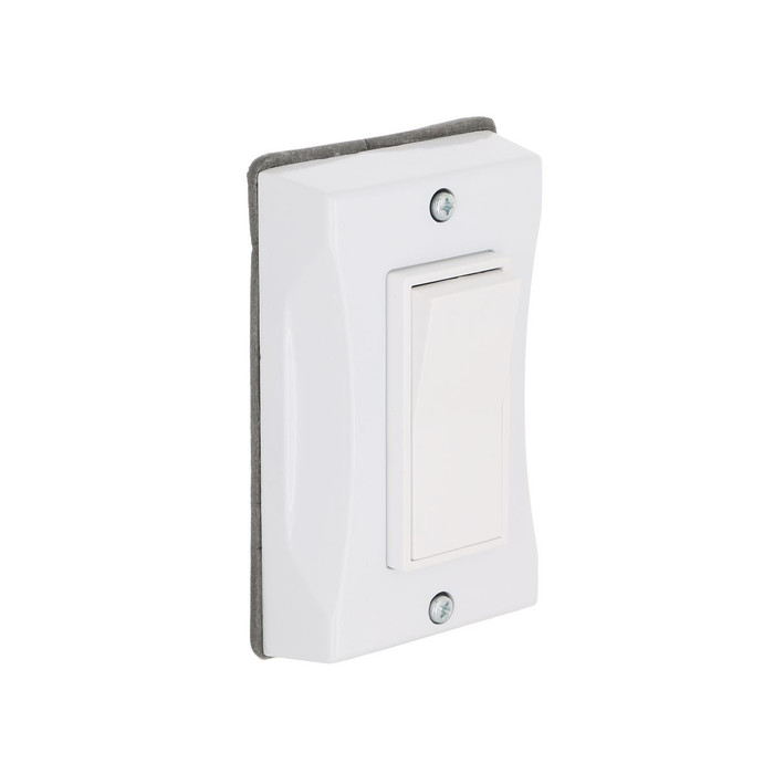 Bell 5123-1 Outdoor Comforts Series 1-Gang Vertical Decorator Weatherproof Cover, White