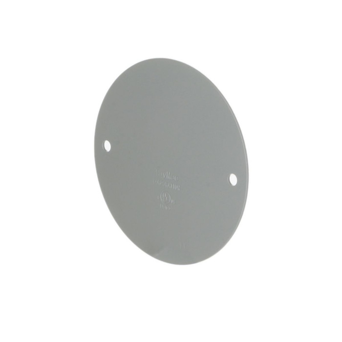 Bell 5374-0 4 in. Round Blank Cover, Box Mount, Steel