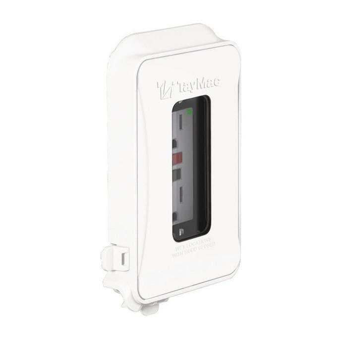 TAYMAC ML450W 1-Gang Weatherproof In-Use Cover, Expandable Polycarbonate, White