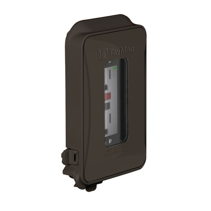 TayMac ML450Z 1-Gang Expandable Weatherproof In-Use Cover, Polycarbonate, Bronze