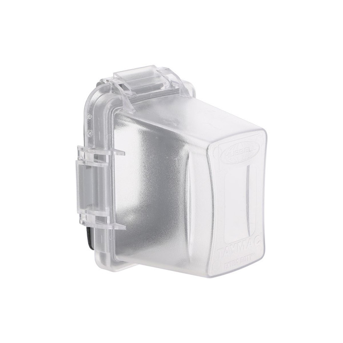 TAYMAC MM720C 1-Gang Jumbo Weatherproof In-Use Cover, EXTRA DUTY® Series, Clear Polycarbonate
