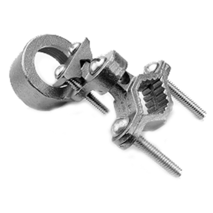 Burndy C11N Cast Bronze Ground Clamp