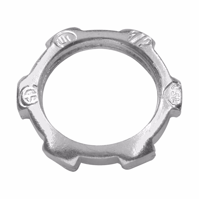 Crouse-Hinds 20 Malleable Iron Threaded Conduit Locknut 4-Inch