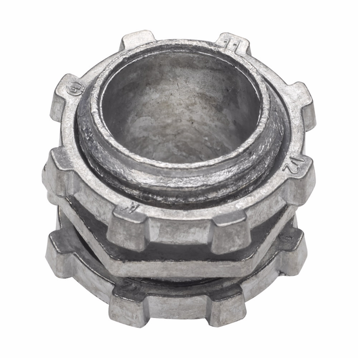 Crouse-Hinds 5050 Die Cast Zinc Back-to-Back Box Connector, 1/2-Inch