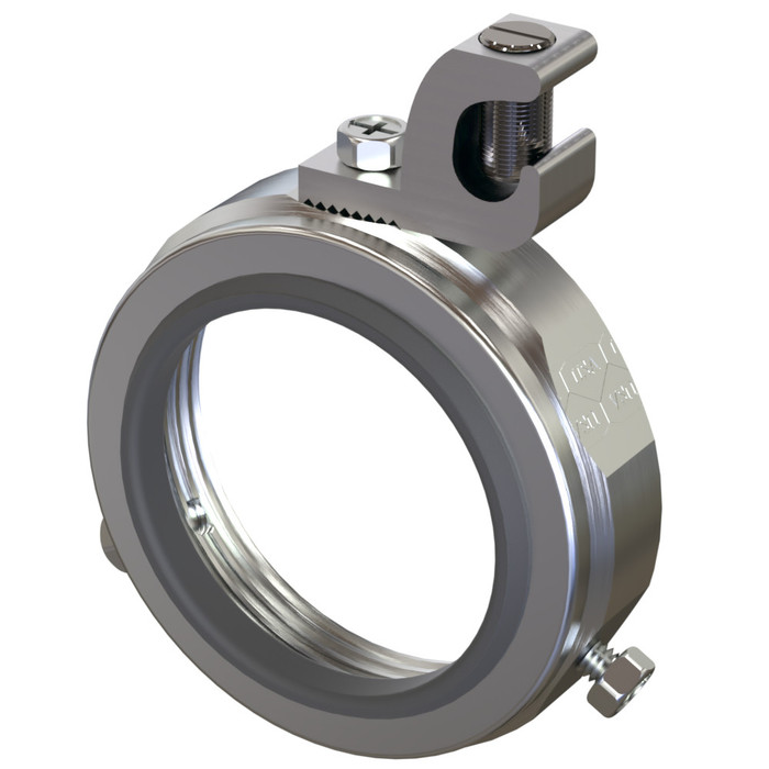 American Fittings GB200BGL0 Insulated Grounding Bushing with Lug, 2-Inch Alloy Steel