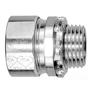American Fittings NT Threadless Compression Connector, Screw Machined Steel