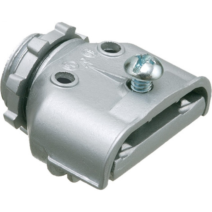 Arlington Industries 846 Single-Screw Duplex Romex/BX Cable Connector, 3/8"