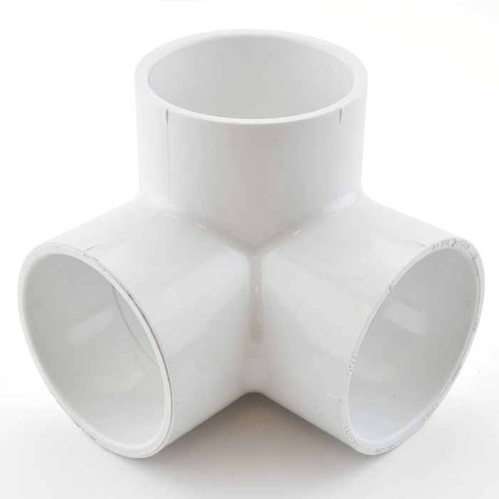 Spears 413-020 2" PVC Schedule 40 Side Outlet Elbow, Socket