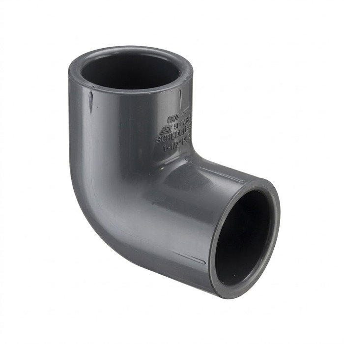 Spears 806-050 5" Schedule 80 PVC 90° Socket Elbow