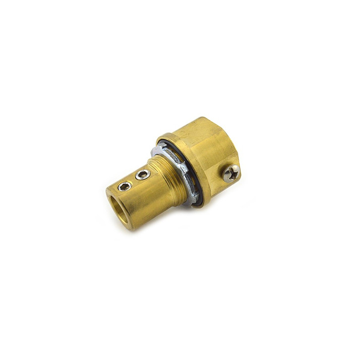 Bridgeport Fittings Mighty-Bond Raintight Grounding Hub, Stainless Steel