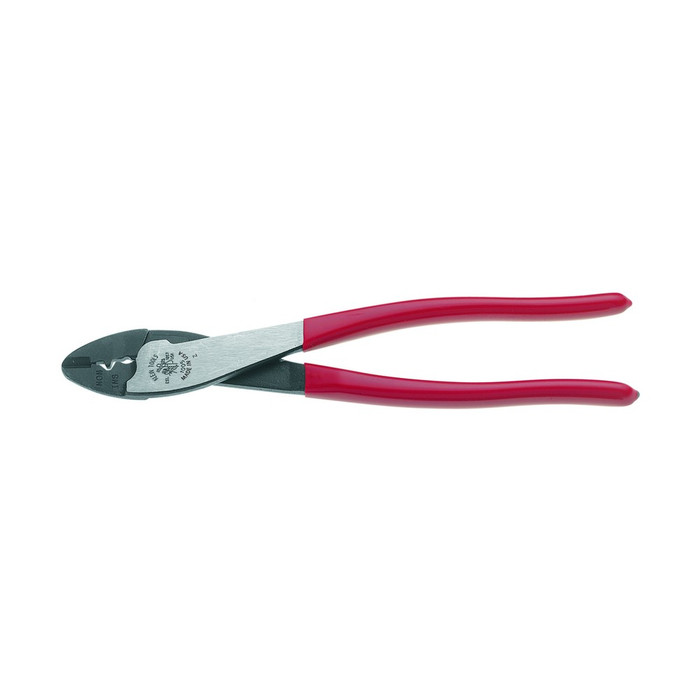 Klein Tools 1005 Crimping and Cutting Tool for Connectors, 9-3/4" Length