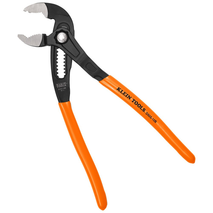 Klein Tools D50510B 10-Inch Quick-Adjust Klaw Pump Pliers