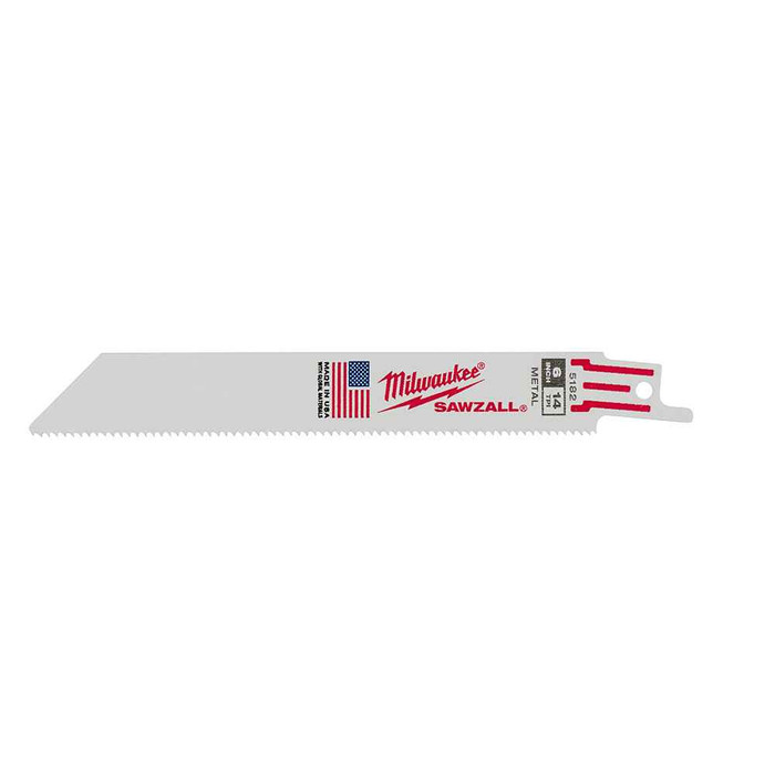 Milwaukee SAWZALL Blade for Medium Metal (14 TPI, 5-Pack)