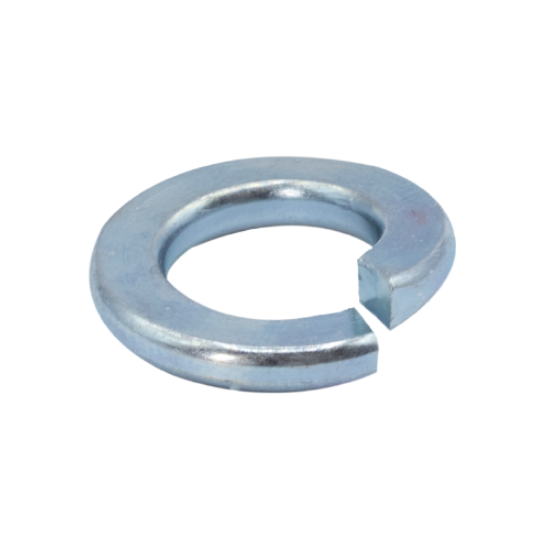 Minerallac Split Lock Washers Medium Zinc Plated Steel Hardware, 100