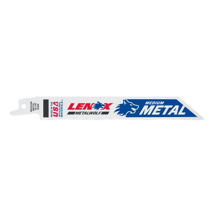 Lenox 20567S618R 18TPI Metalwolf Wave-Edge Reciprocating Saw Blade