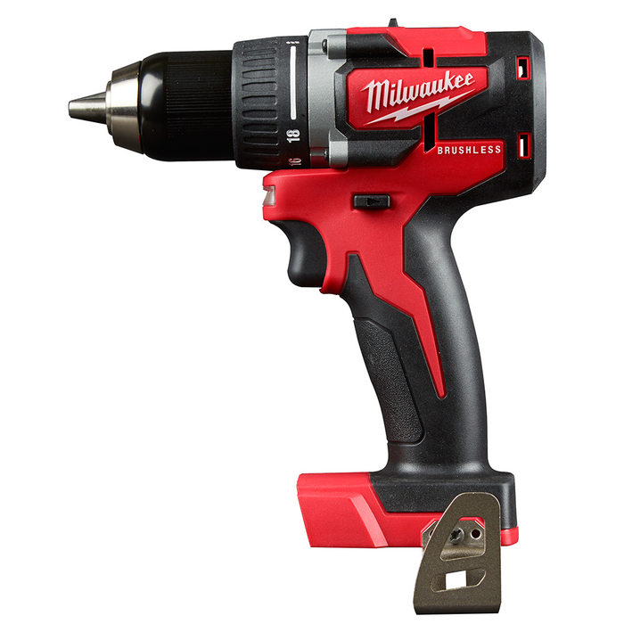 Milwaukee 2801-20 M18 Cordless 1/2 in. Compact Brushless Drill