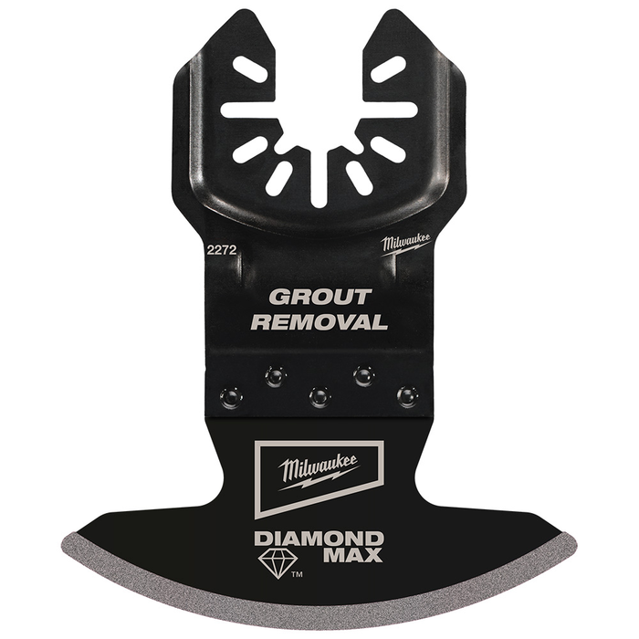 Milwaukee 49-25-2272 OPEN-LOK DIAMOND MAX Multi-Tool Blade, Diamond Grit Grout Removal