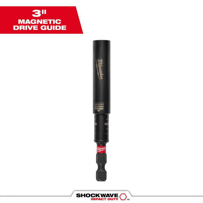 Milwaukee SHOCKWAVE 48-32-4516 4" Impact Duty Magnetic Drive Guide
