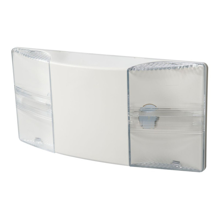 Cooper Lighting CU2-LED LED Emergency Light, White Polycarbonate Housing