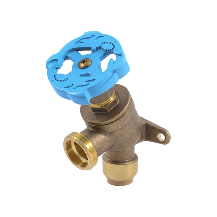 SharkBite 24622LF Garden Valve, 1/2-in x 3/4-in MHT Connection