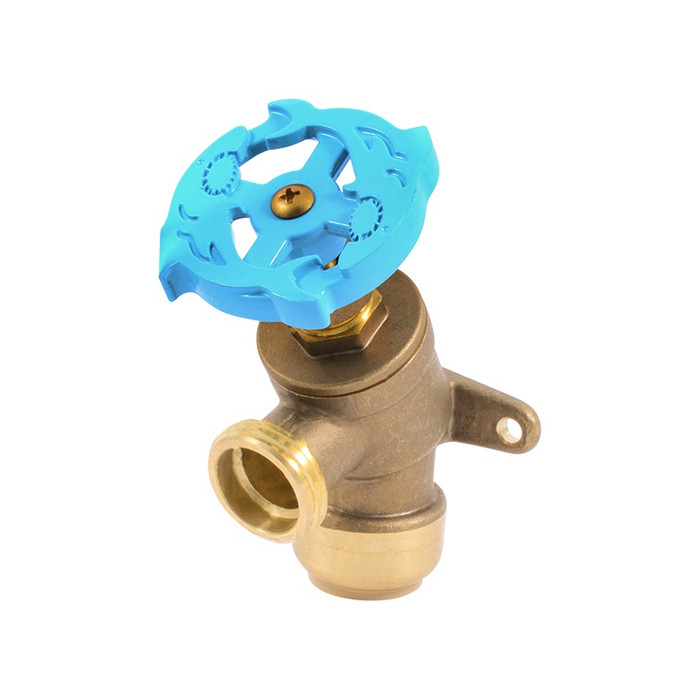 SharkBite 24623LF Push-to-Connect Garden Valve, 3/4-in MHT
