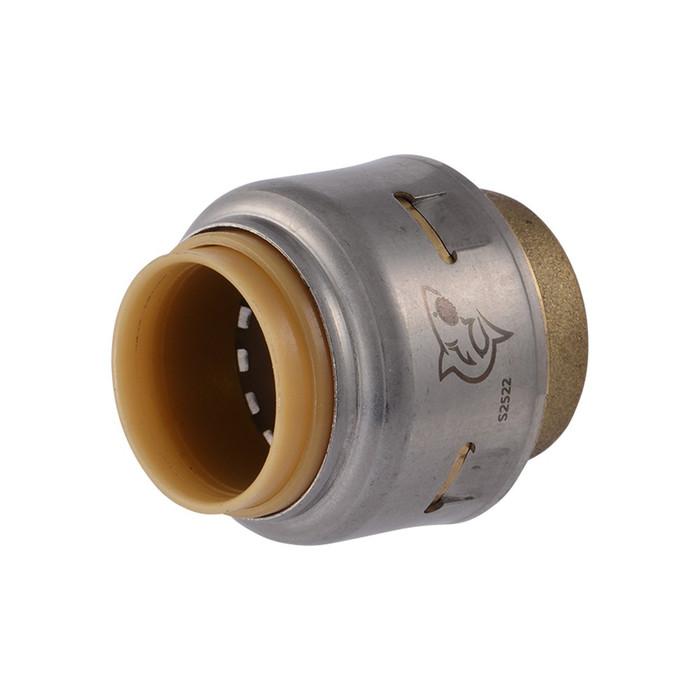 SharkBite UR514 Max Cap Push-to-Connect Fitting, 1/2"