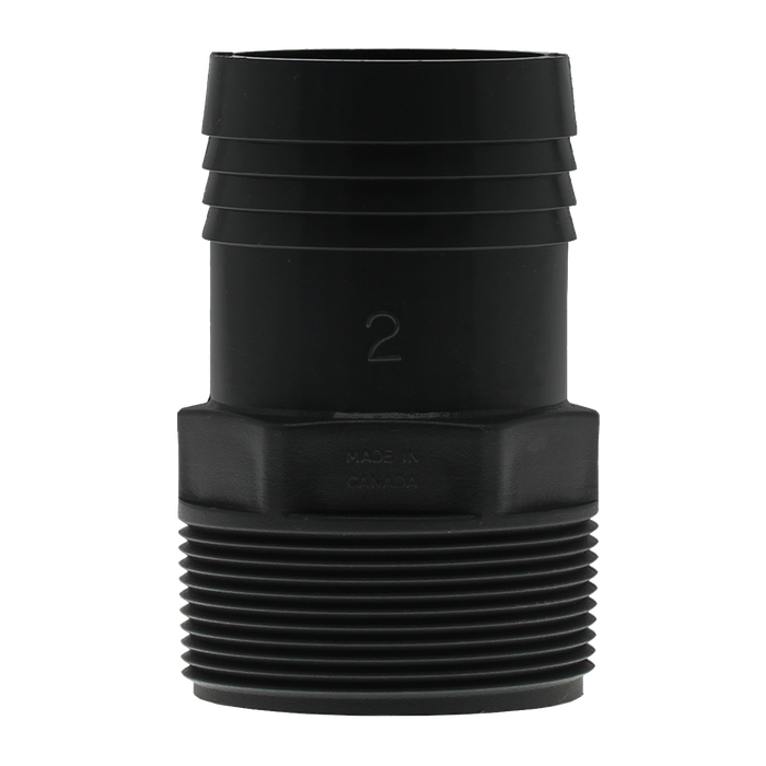 "Boshart PVCA PVC MPT x Insert Adapter Fitting"