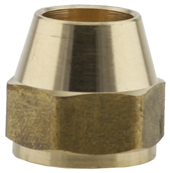 Boshart BF-41S Short Milled Flare Nut Fitting, Non-Gas Plumbing