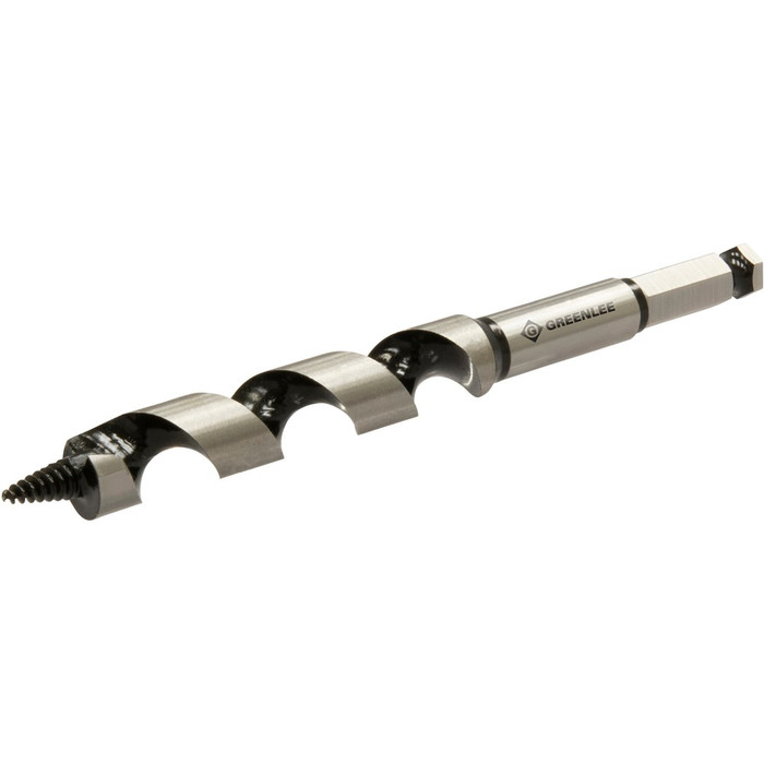 Greenlee 62PTS58 5/8" x 7.54" Nail Eater® Shorty Bit, Heat-Treated Steel