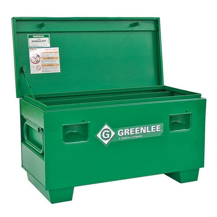 Greenlee 2142 Heavy-Duty Steel Storage Chest, Green